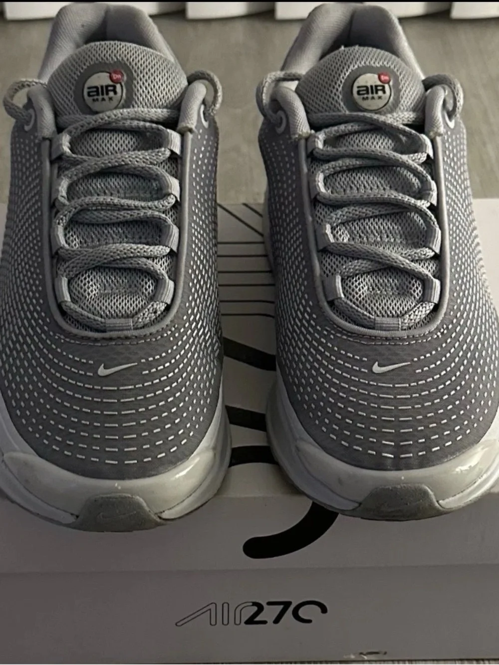 Nike Gray Air Max 270 Casual Sneakers